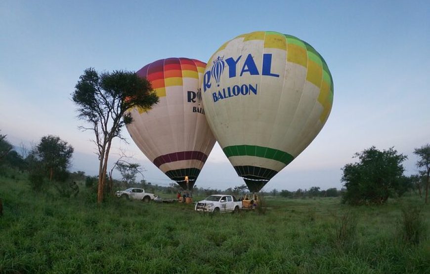 Hot Air Balloon Flight at Akagera National Park